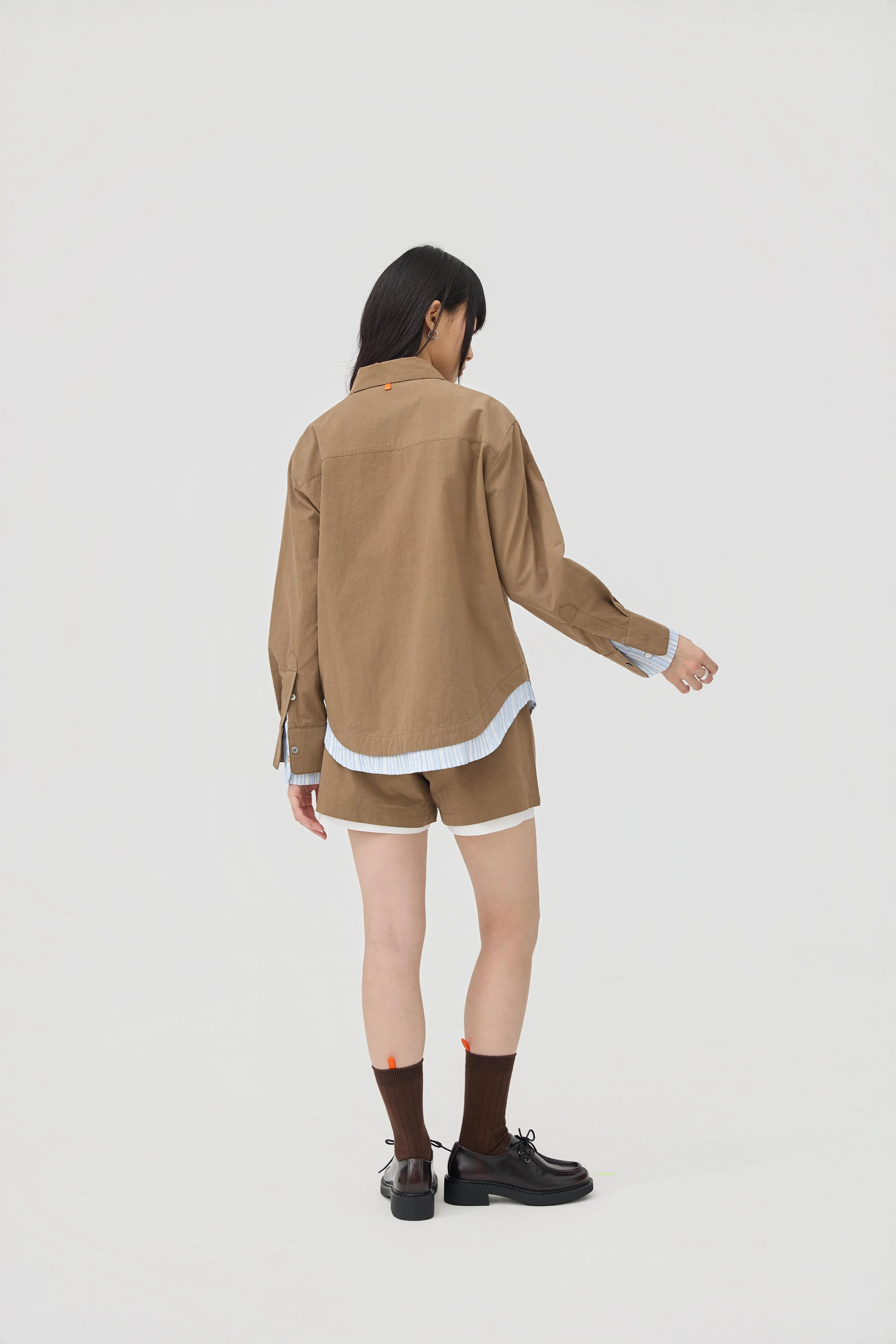 3EIGHTH | Kasane Shirt In Sandstone - Image 6