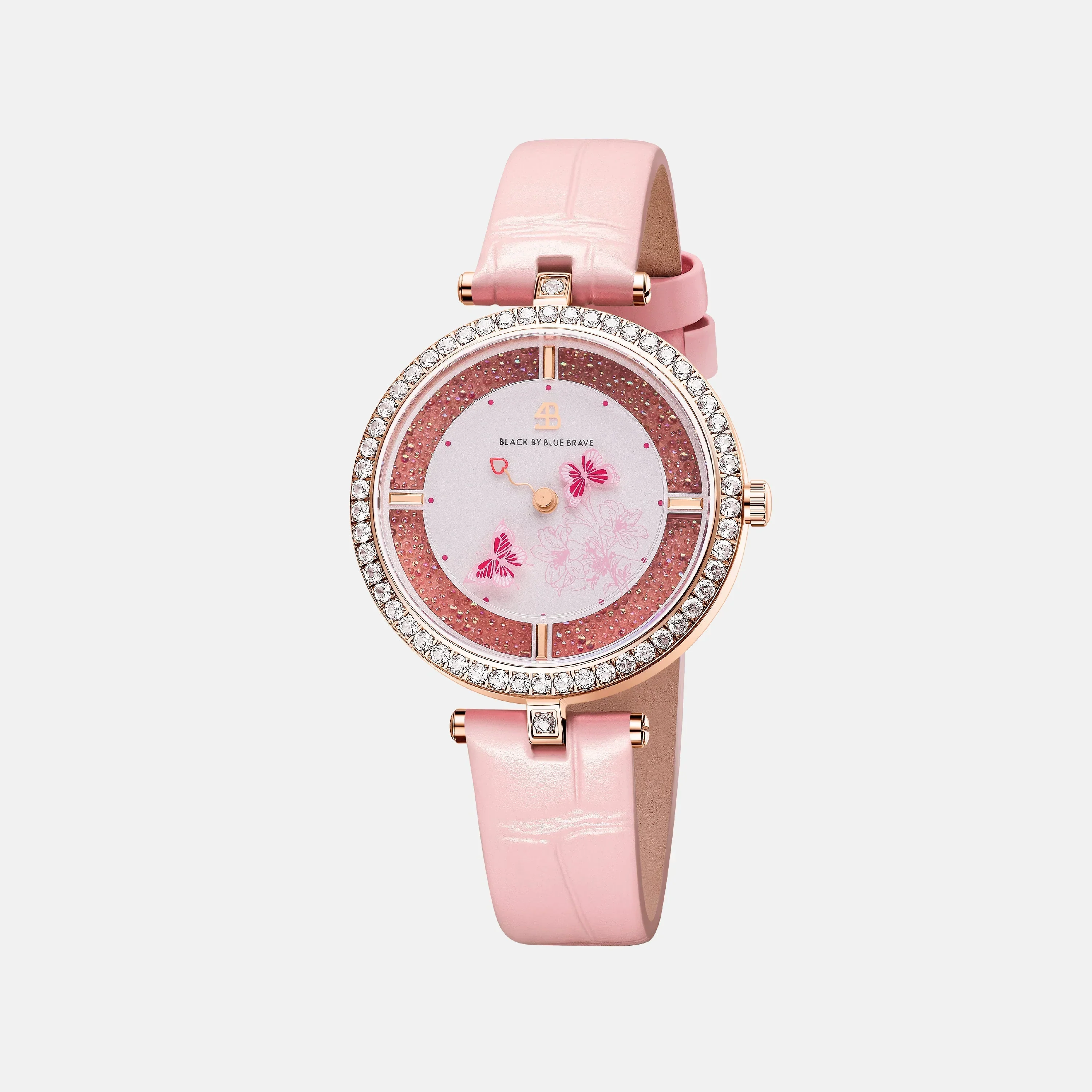 BLACK BY BLUE BRAVE | Butterfly Lovers Watch (34MM) - Image 5