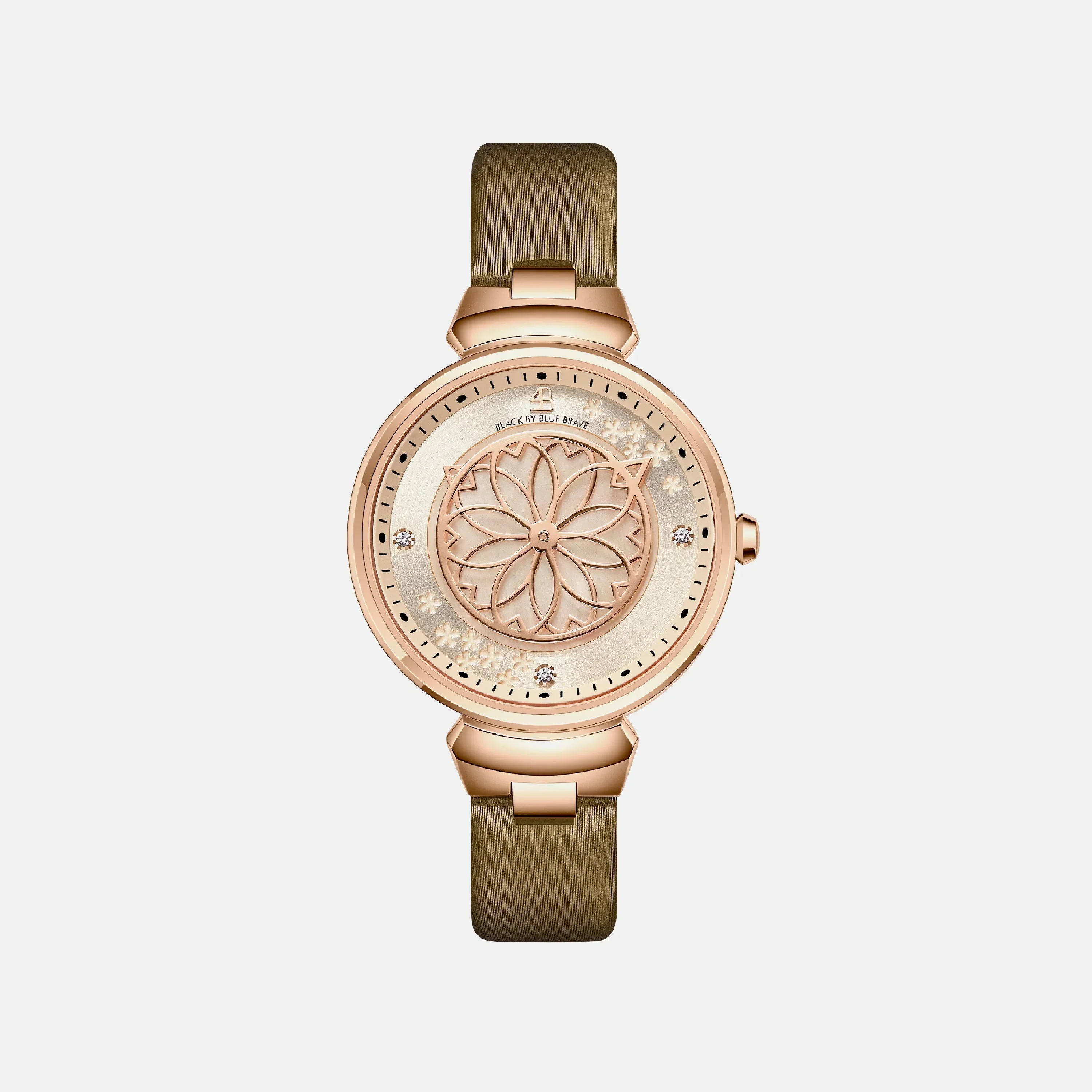 BLACK BY BLUE BRAVE | Cherry Blossom Bracelet Watch (32MM) - Image 12