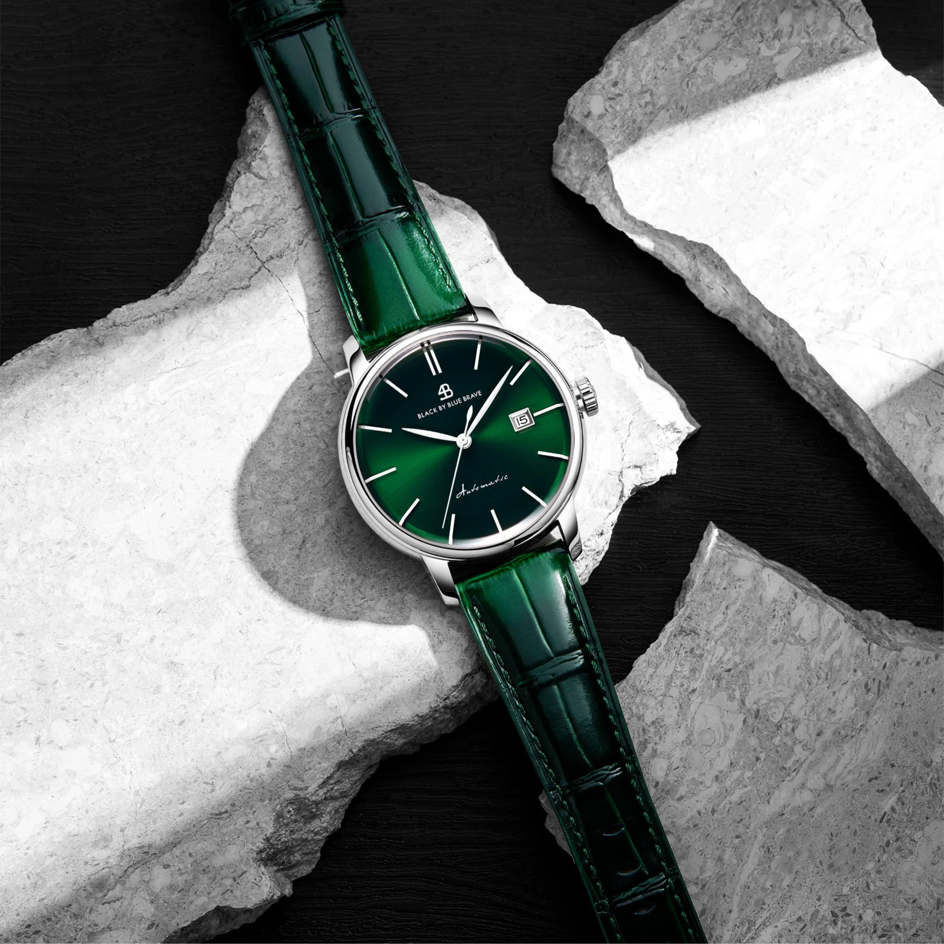 BLACK BY BLUE BRAVE | Classic 1986 Automatic Watch - 40mm - Image 10