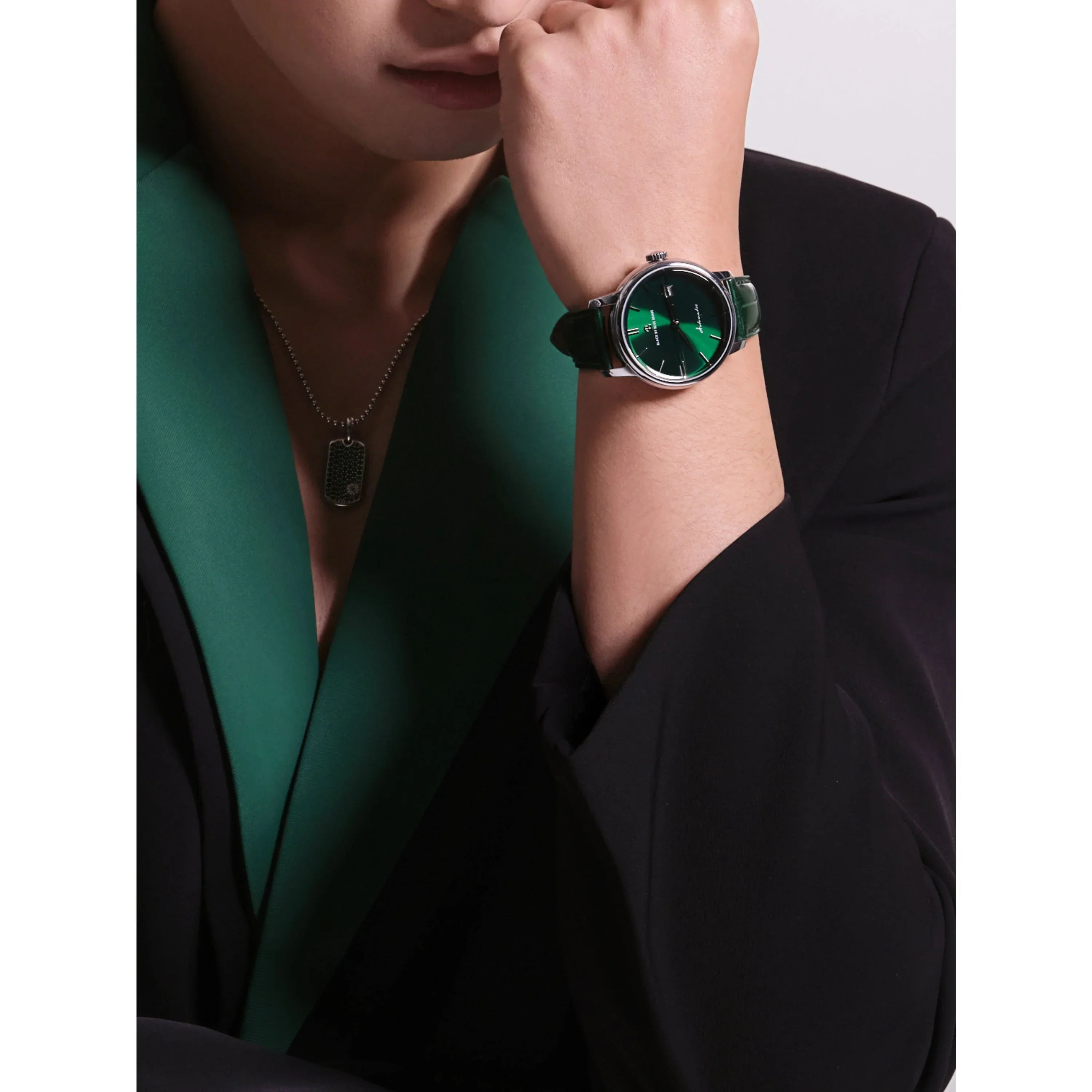 BLACK BY BLUE BRAVE | Classic 1986 Automatic Watch - 40mm - Image 12