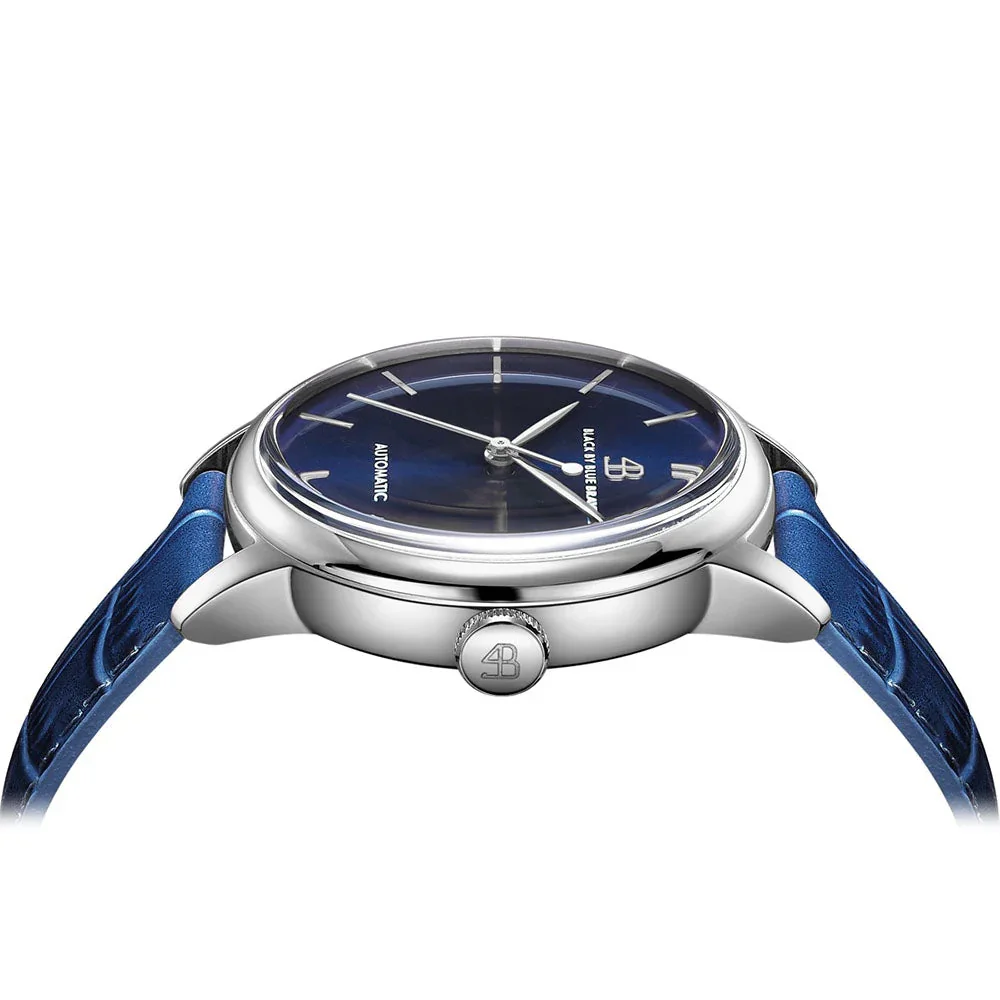 BLACK BY BLUE BRAVE | Classic 1986 Automatic Watch - 40mm - Image 8