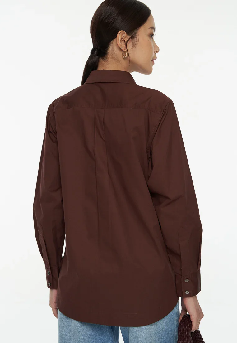 DRESSINGPAULA | Oversized Cotton Shirt - Image 3