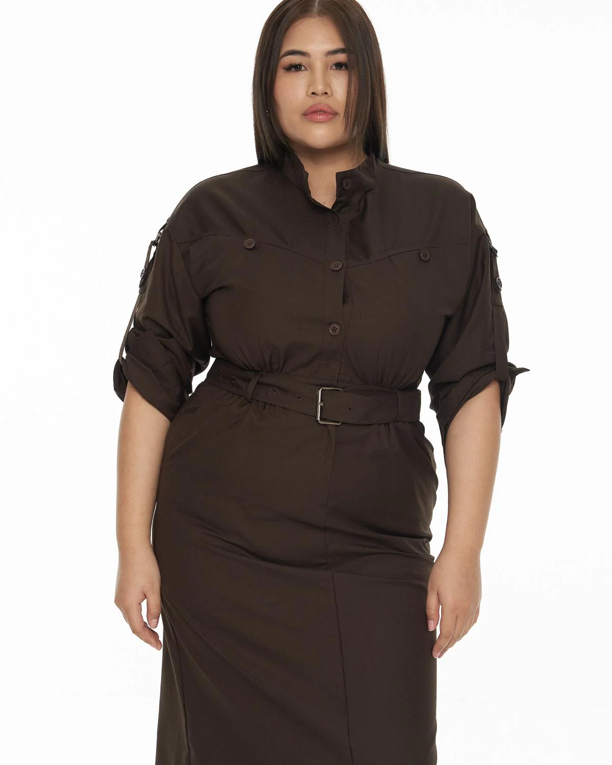 DRESSINGPAULA | Utility Shirt Dress - Image 6
