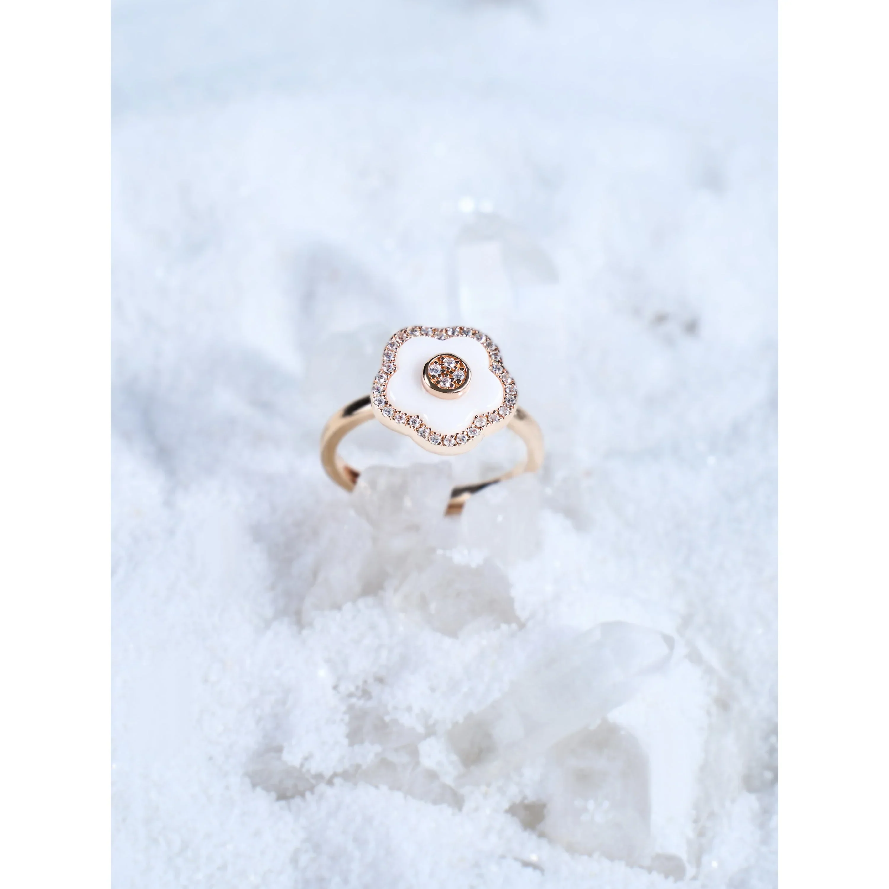BLACK BY BLUE BRAVE | Cherry Blossom Ring - Image 4