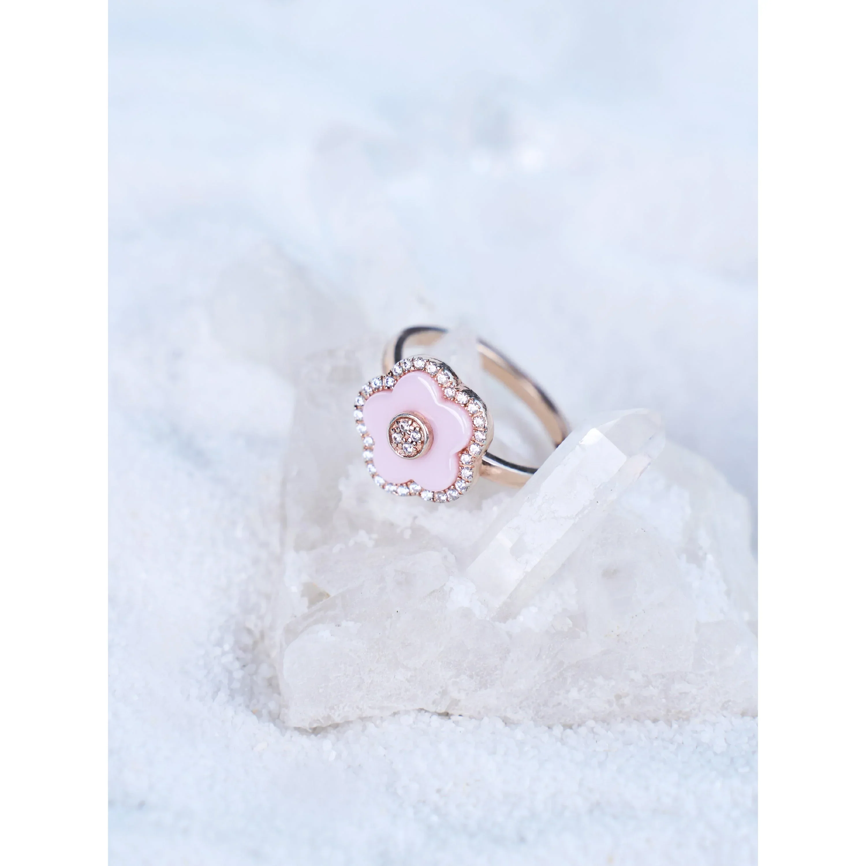BLACK BY BLUE BRAVE | Cherry Blossom Ring - Image 6