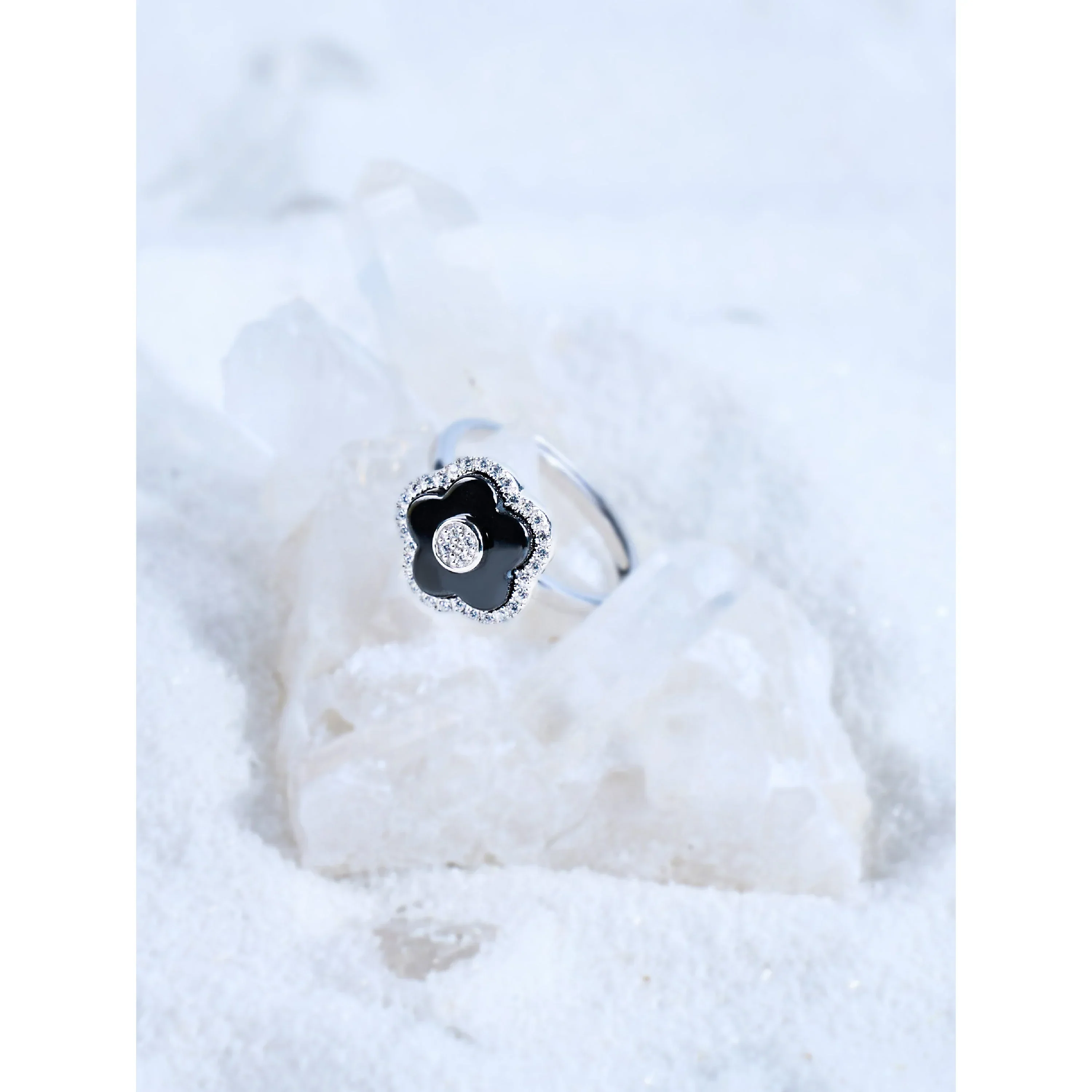 BLACK BY BLUE BRAVE | Cherry Blossom Ring - Image 9
