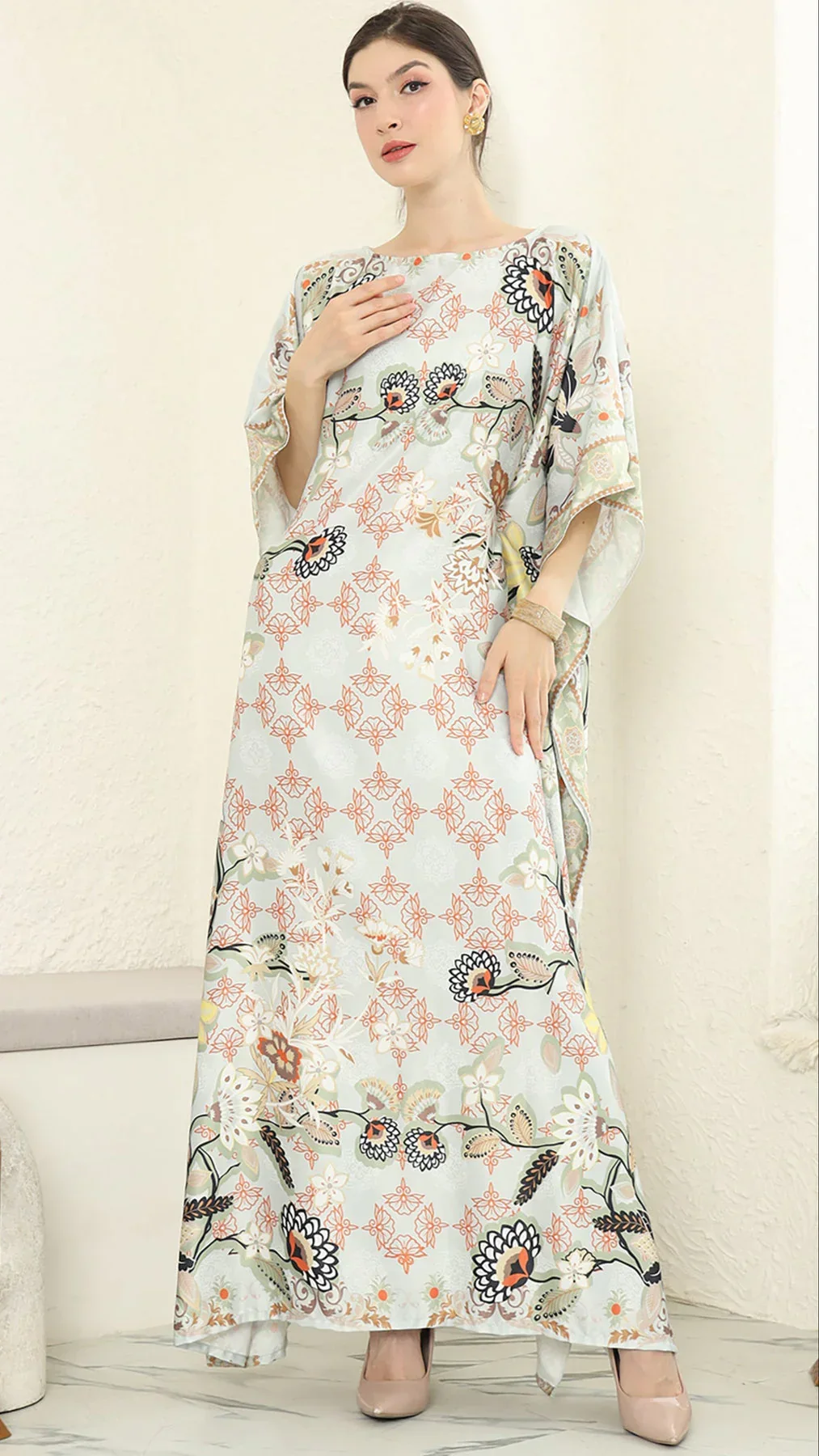 KANZI COLLECTION | Ikat Short Kaftan - Image 9