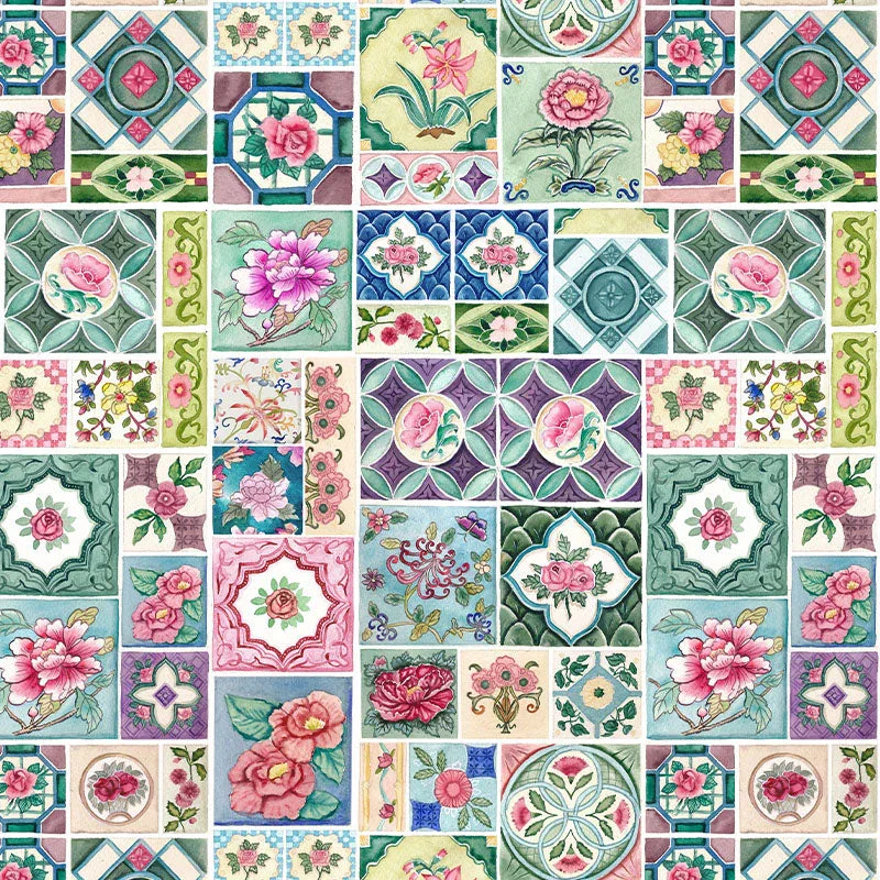 SINGLAPA | Peranakan Tiles Table Runners - Image 3