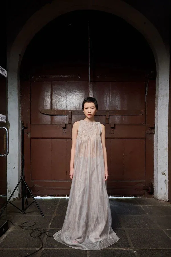 SAYA | Eva - Sheer Maxi Dress - Image 4