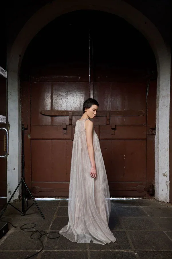 SAYA | Eva - Sheer Maxi Dress - Image 5