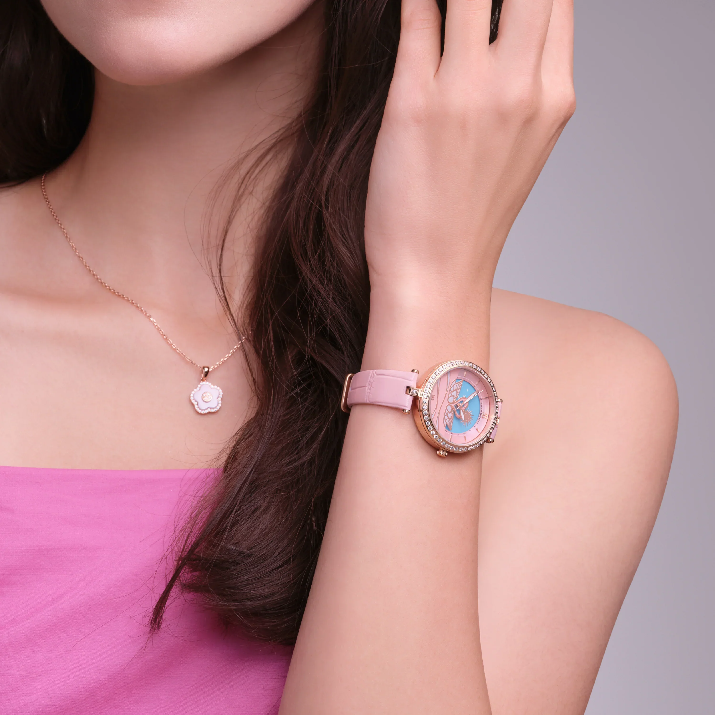 BLACK BY BLUE BRAVE | Swan Lovers Watch (34MM) - Image 5